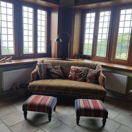 Vila Cozy Blue Stone House With A Great Sea View. Tsagarada Exteriér fotografie