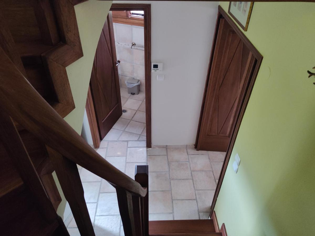 Vila Cozy Blue Stone House With A Great Sea View. Tsagarada Exteriér fotografie